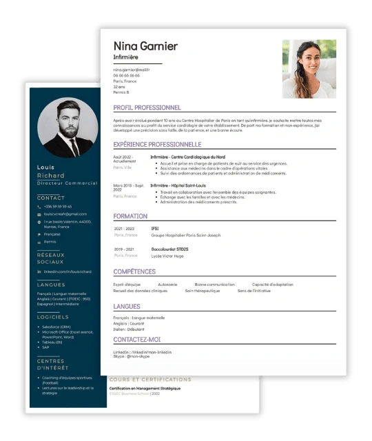 Exemples de modèles de CV classiques à télécharger