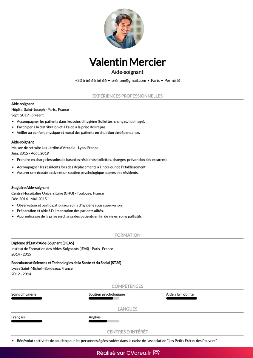 faire-cv-aide-soignant-en-ligne