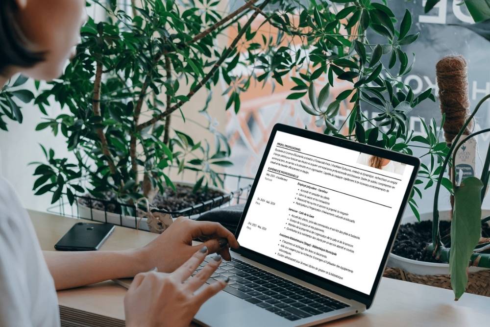 modèle de CV gratuit téléchargeable sur CVcrea